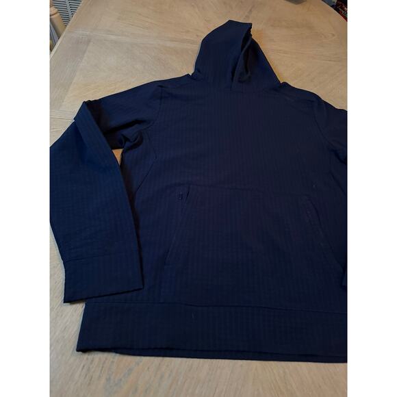 Brady by Tom Brady Grid Flex Performance Hoodie in navy size medium - Picture 3 of 7